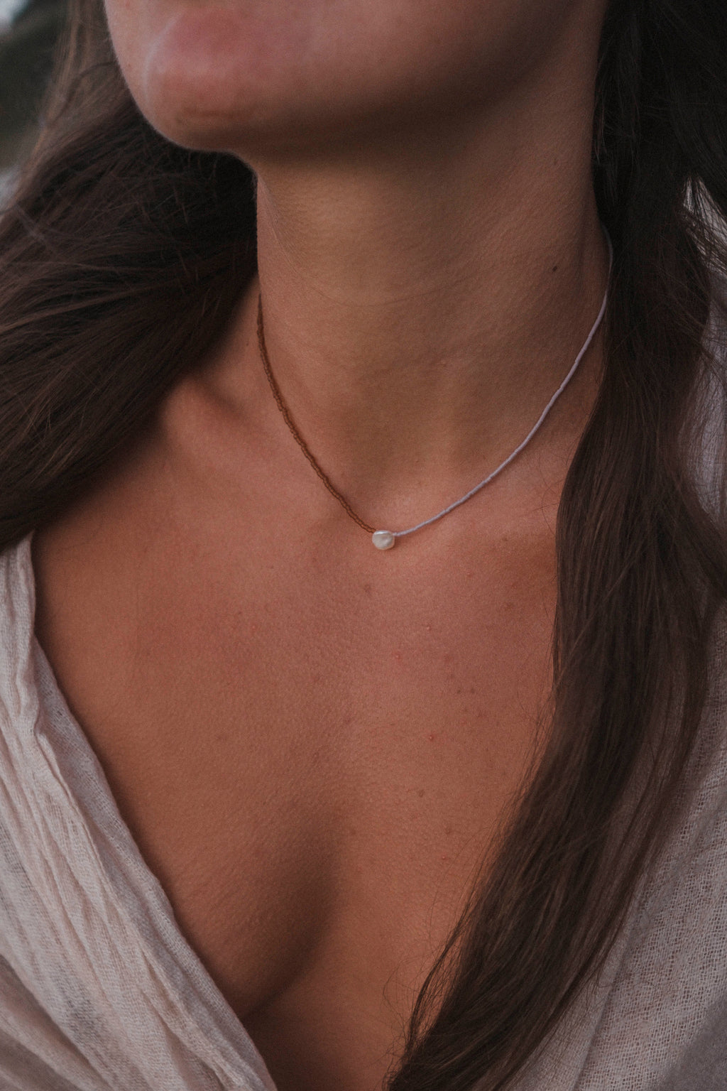 Ida Necklace- Lilac