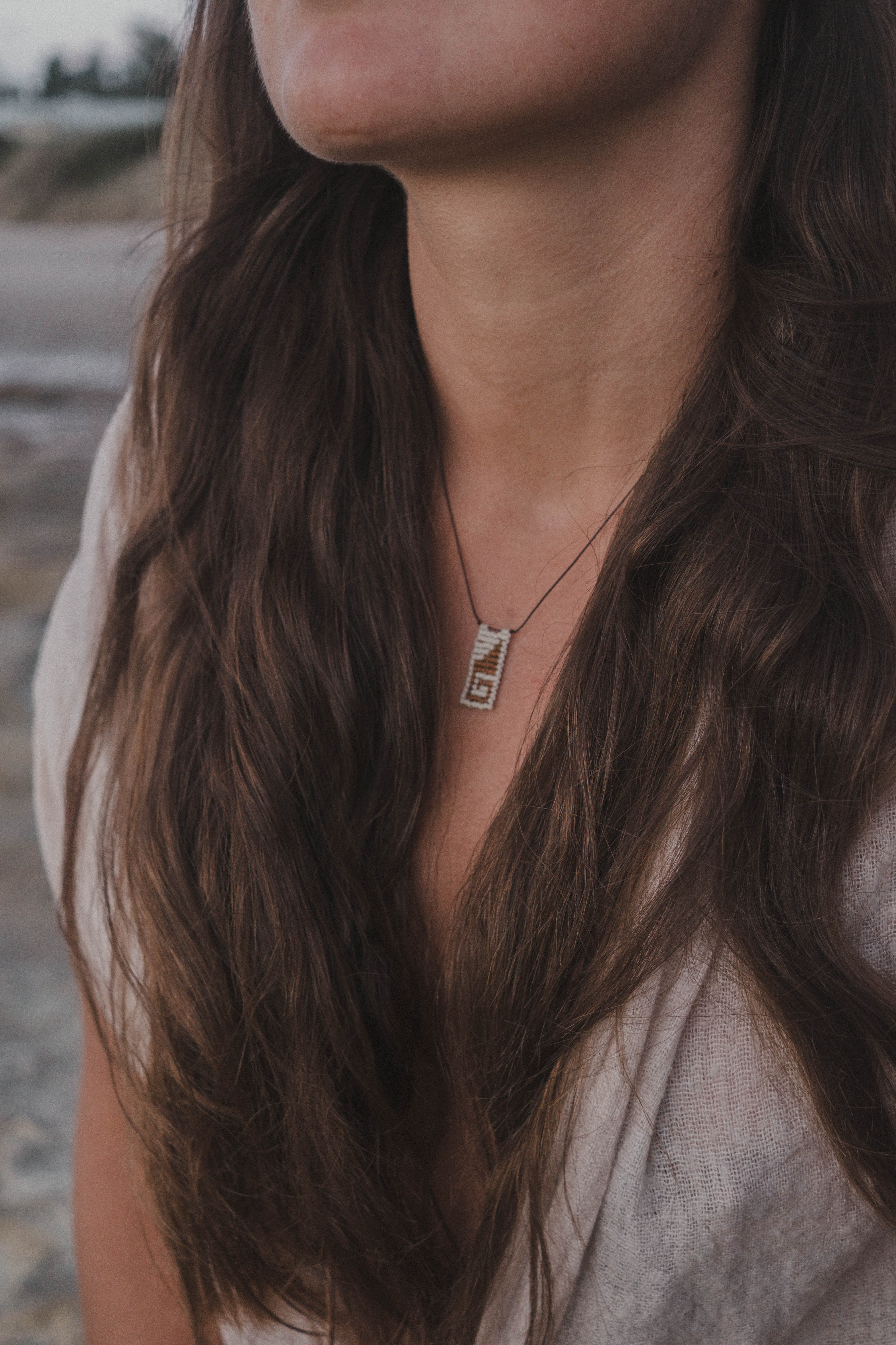 Ola Necklace - Peyote weave