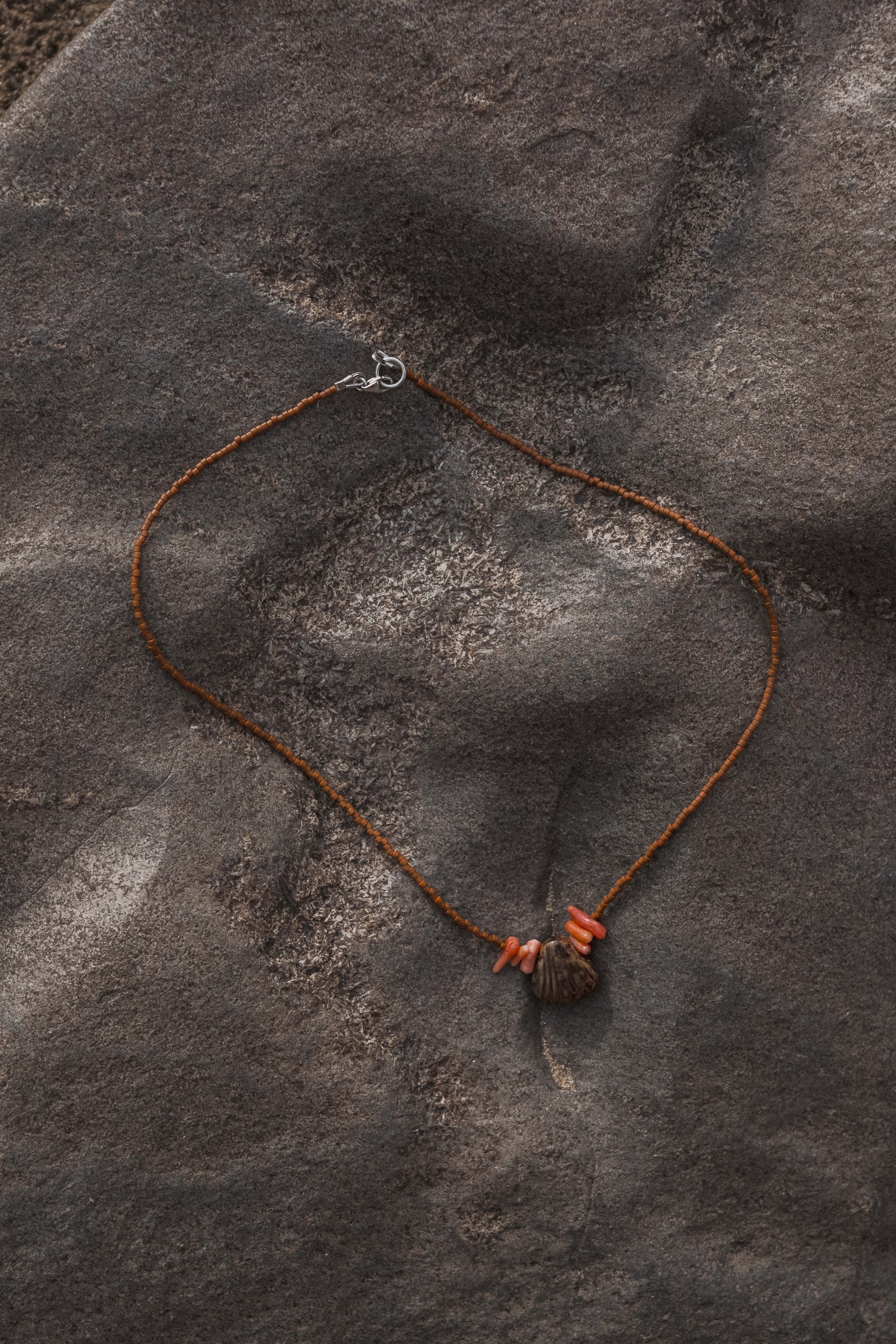 Ariel Necklace - Coral