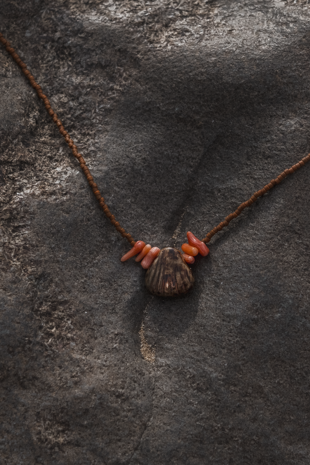 Ariel Necklace - Coral