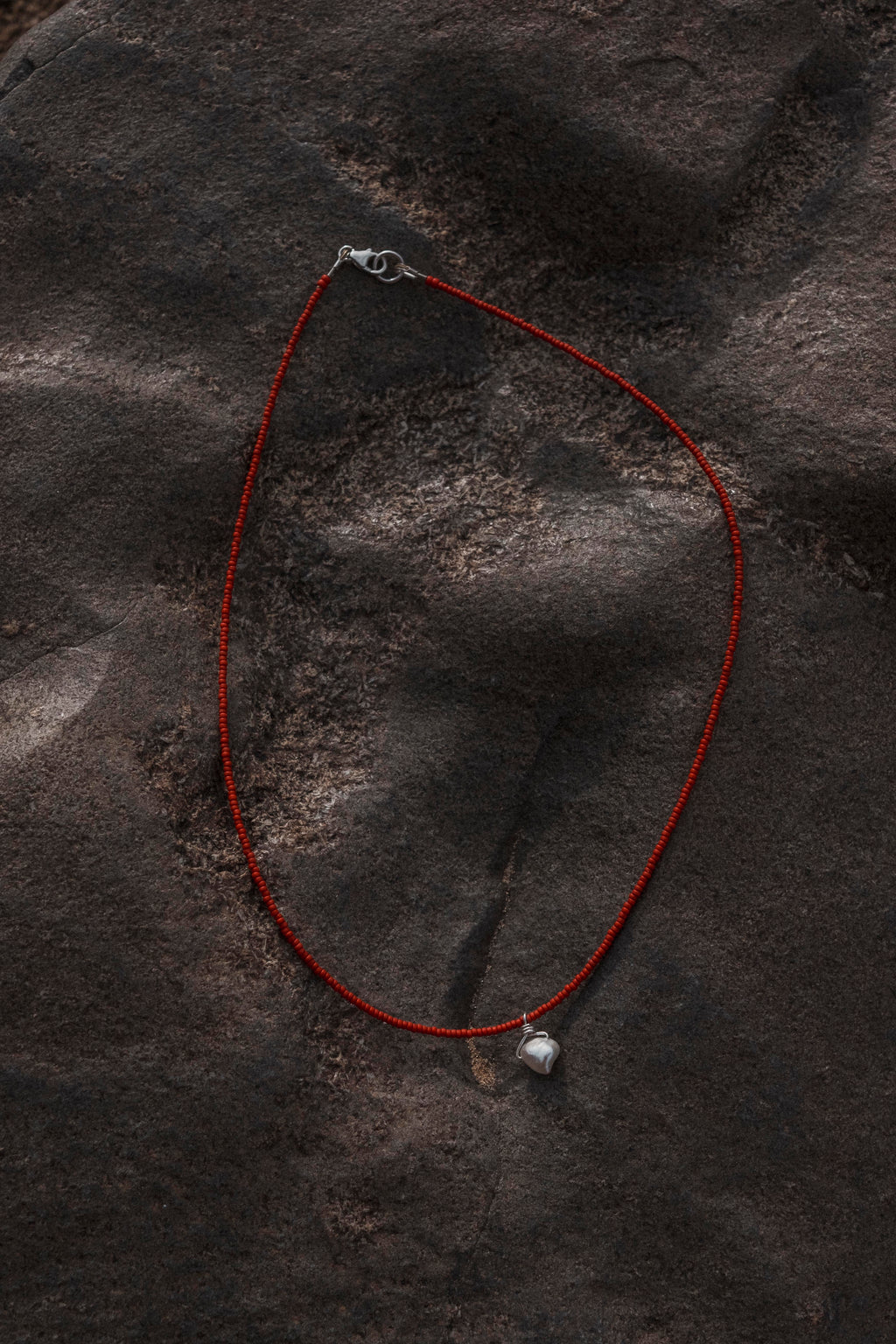 Ida Necklace- Coral