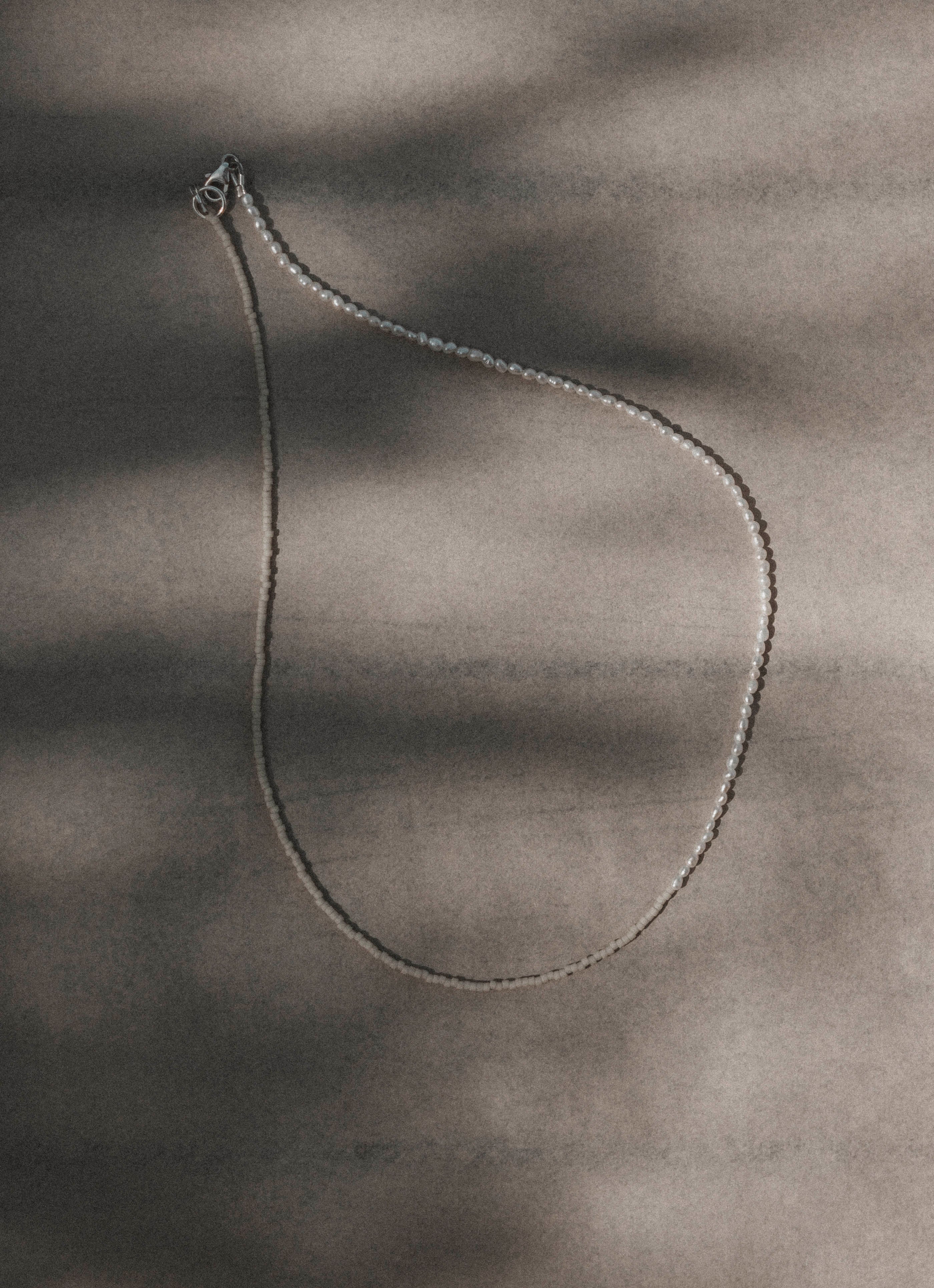 Lele Pearl Necklace - Bone