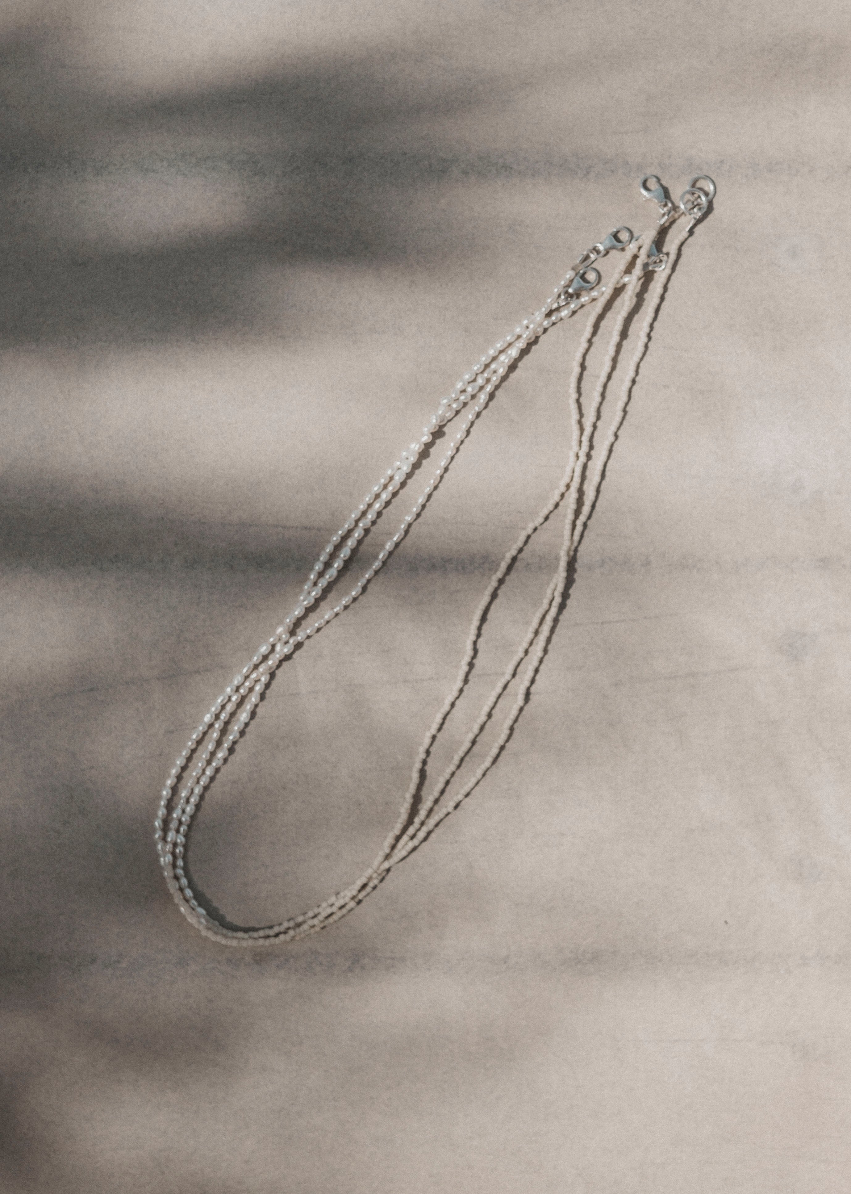 Lele Pearl Necklace - Bone