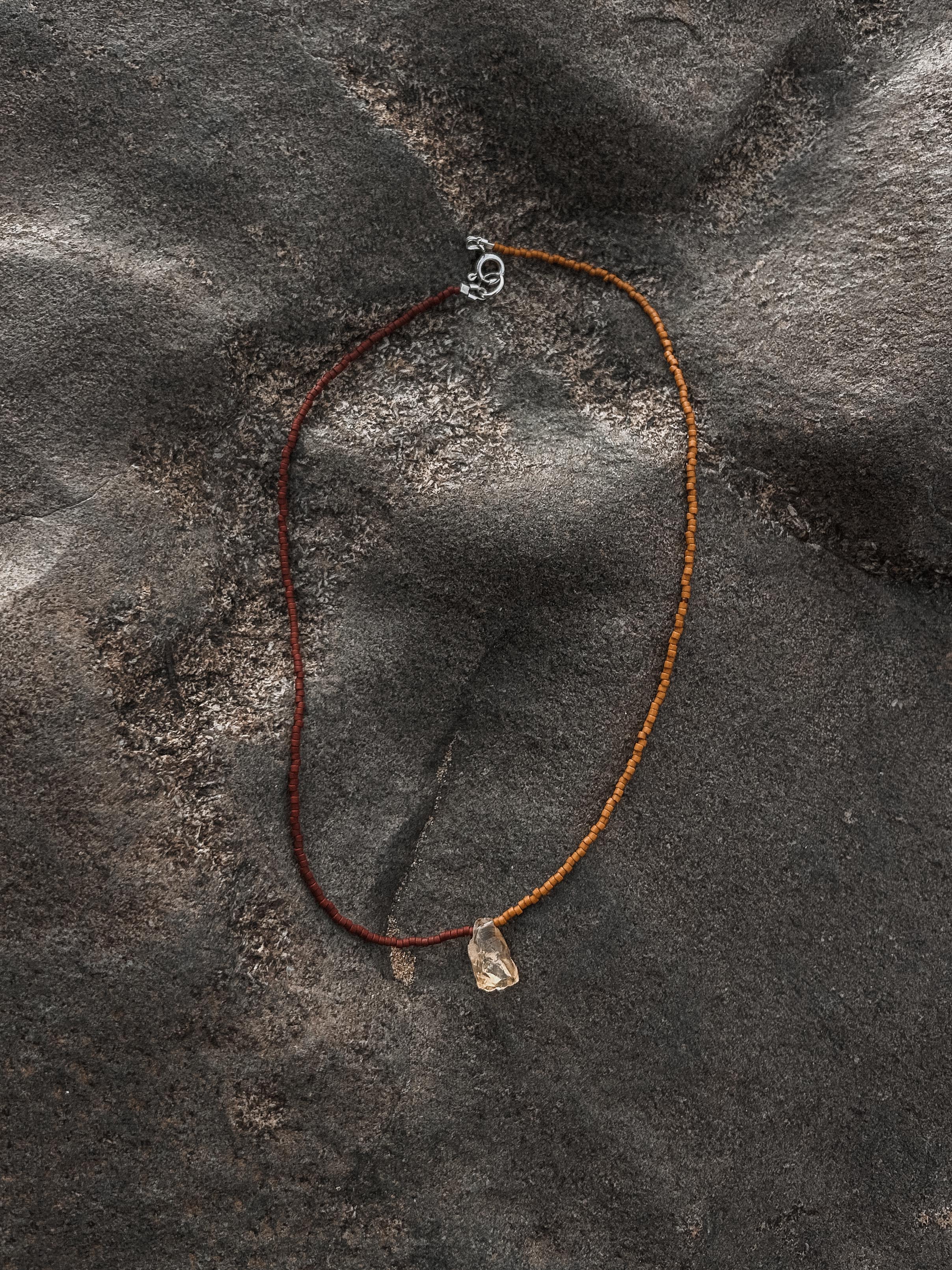 Citrine Necklace - Ochre