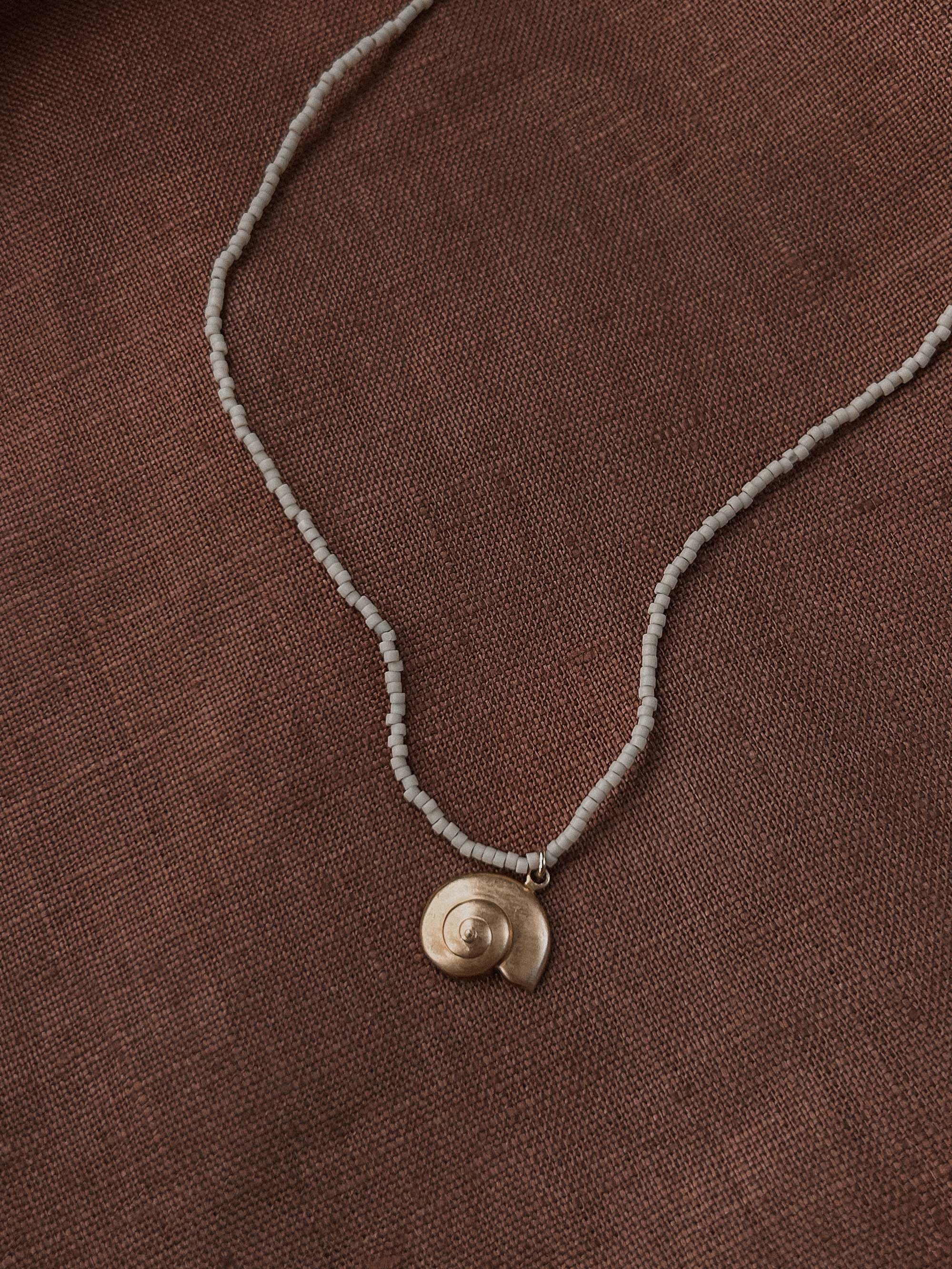 Ammonite shell Necklace