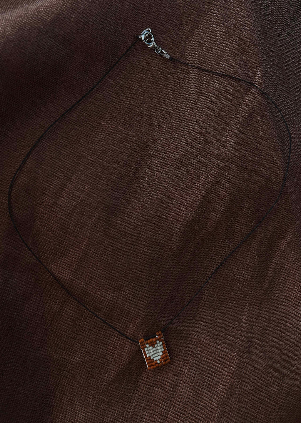 Amor Necklace - Peyote weave