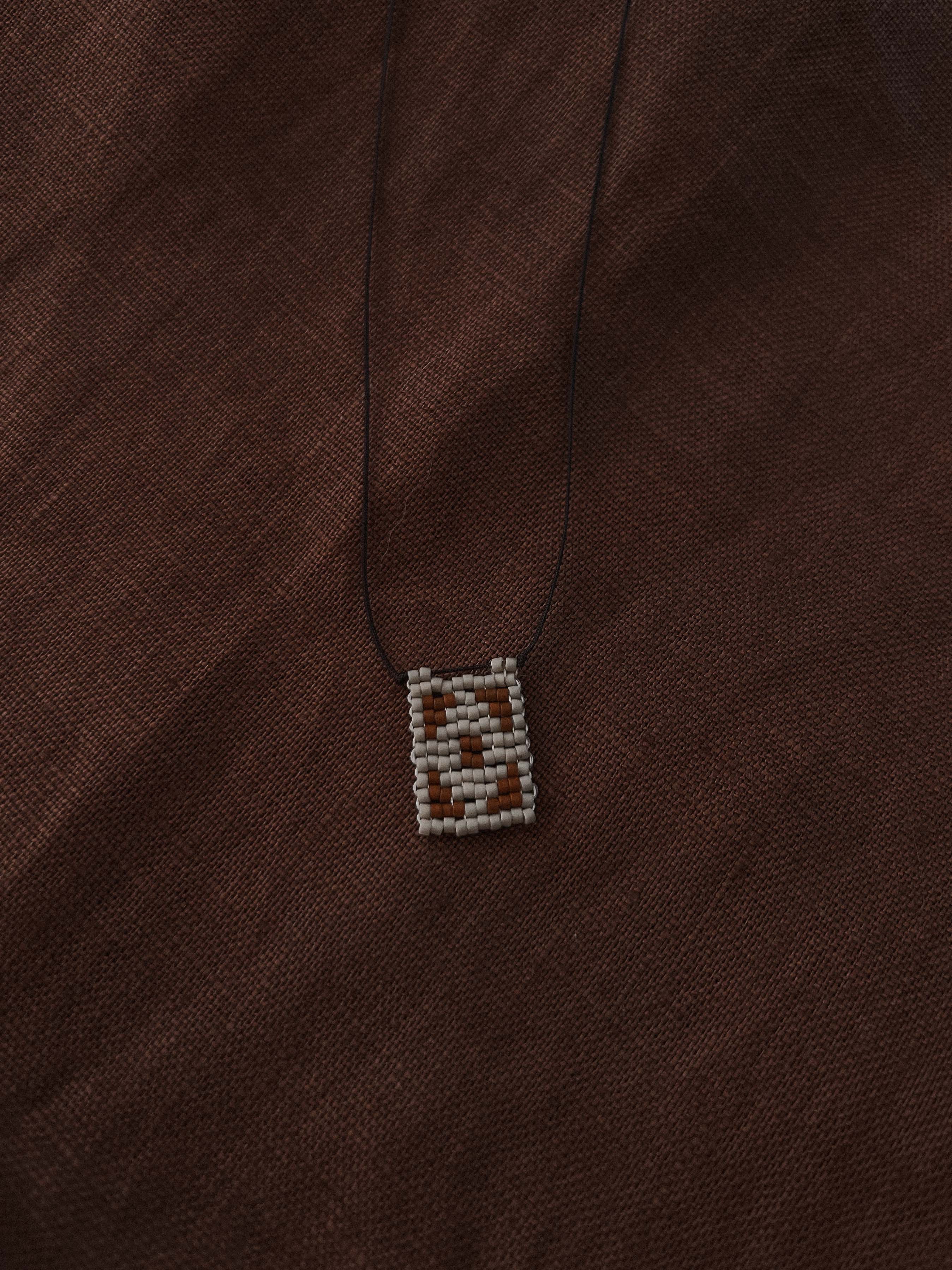 Chakana Necklace - Peyote weave