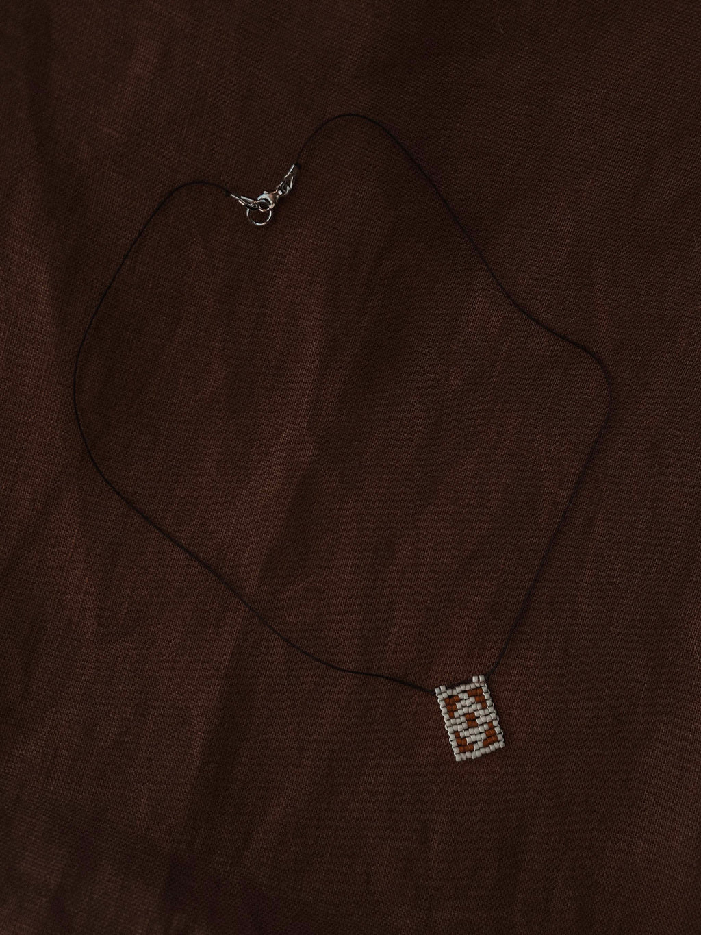 Chakana Necklace - Peyote weave