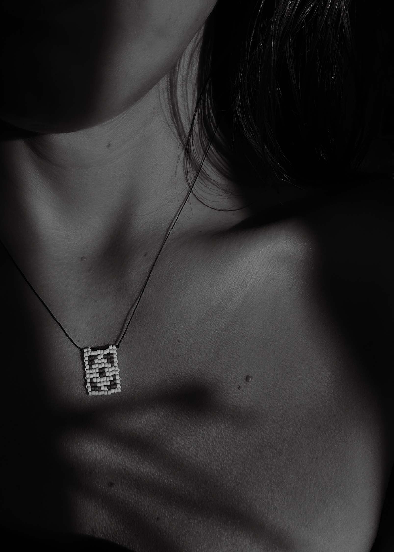 Chakana Necklace - Peyote weave