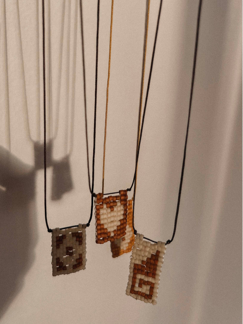 Amor Necklace - Peyote weave